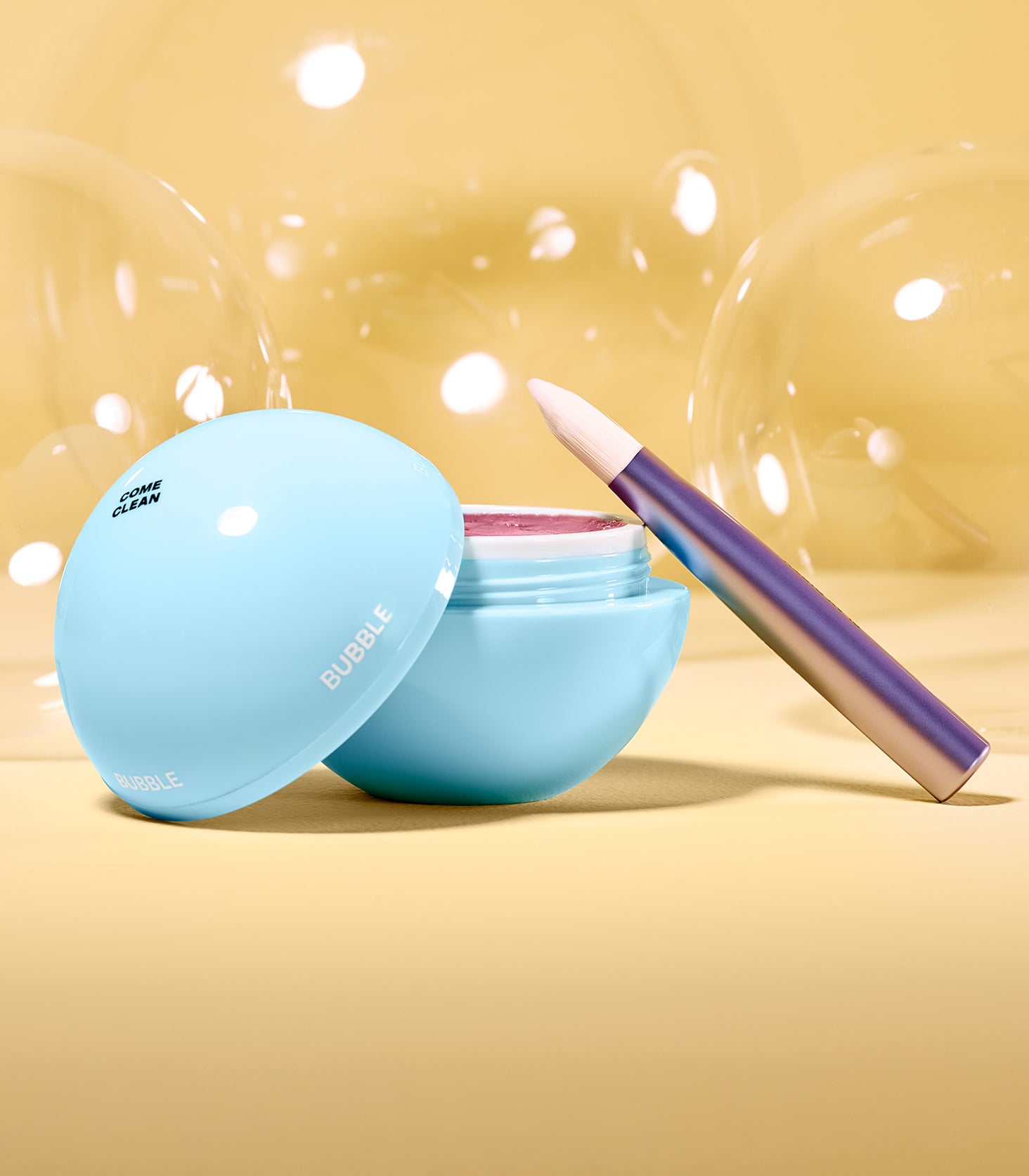 Bubble Skincare | Come Clean Detoxifying Clay Mask with Brush