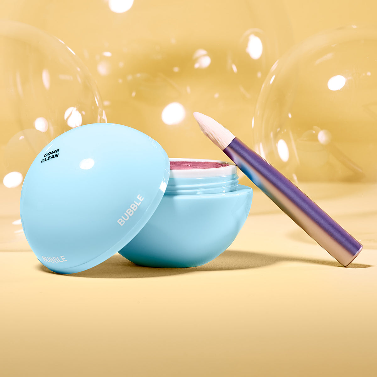 Bubble Skincare | Come Clean Detoxifying Clay Mask with Brush