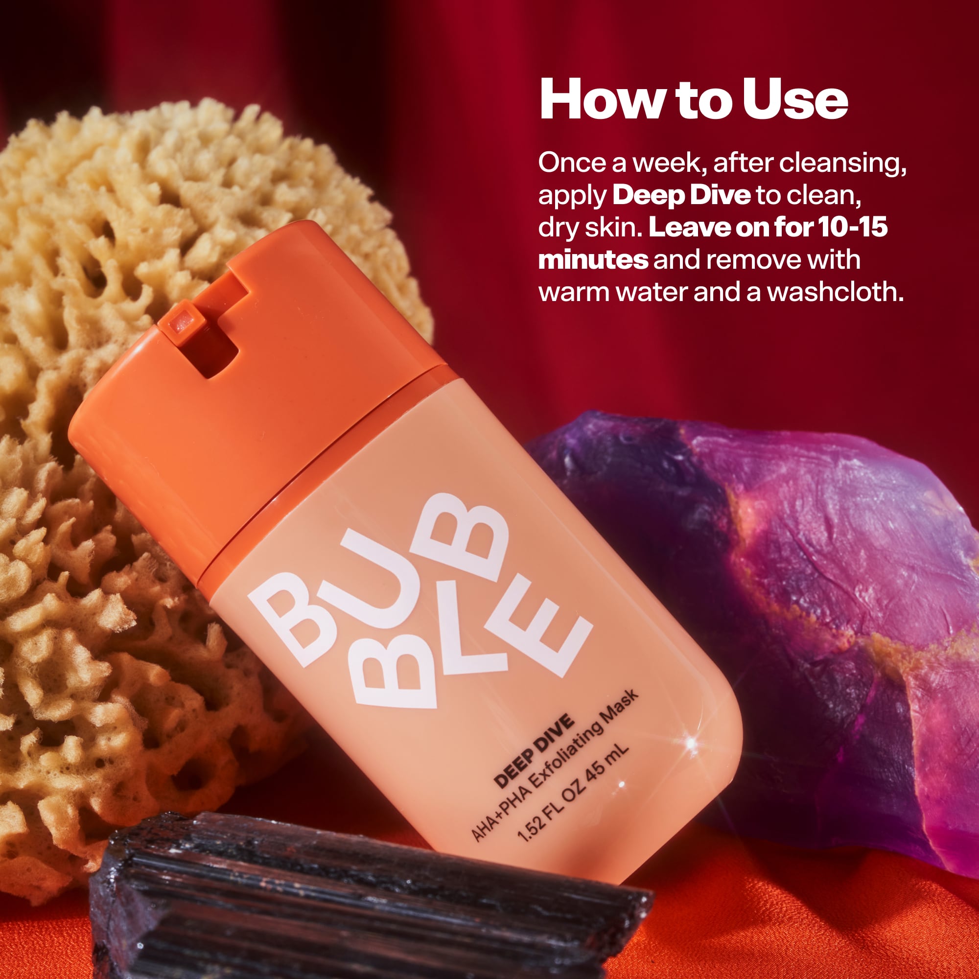 Deep Dive AHA + PHA Exfoliating Mask – Bubble Skincare
