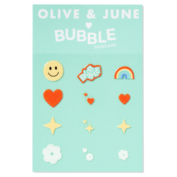OLIVE & JUNE HAPPY MANI NAIL ART STICKERS
