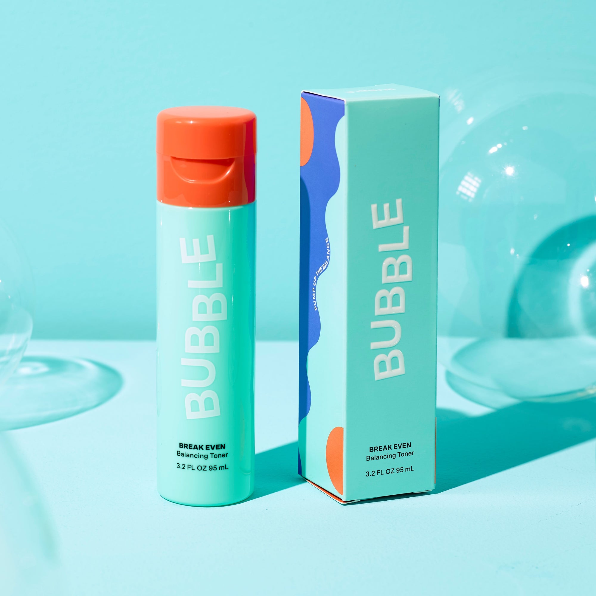 Bubble Skincare Break Even Balancing Toner Lotion - Aqua blue - 4866  requests