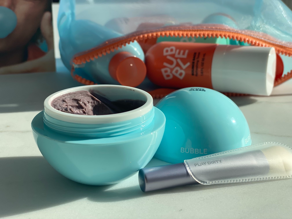 Bubble Skincare | Come Clean Detoxifying Clay Mask with Brush Applicator